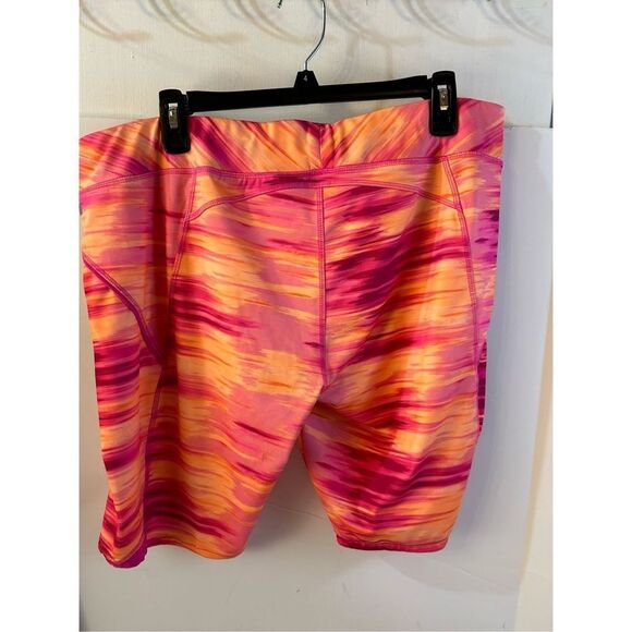 Avia xxl active shorts rn#15741 nwot pink and orange - Picture 3 of 7